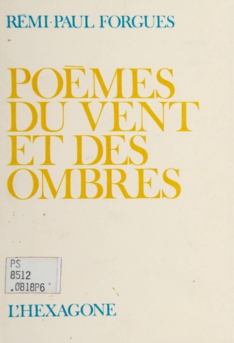 Poèmes du vent et des ombres