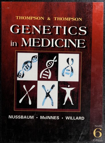 Thompson & Thompson genetics in medicine
