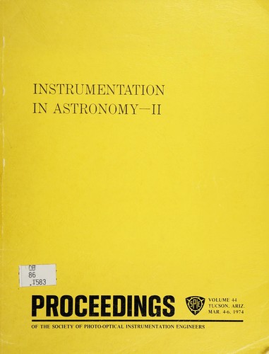 Instrumentation in astronomy II