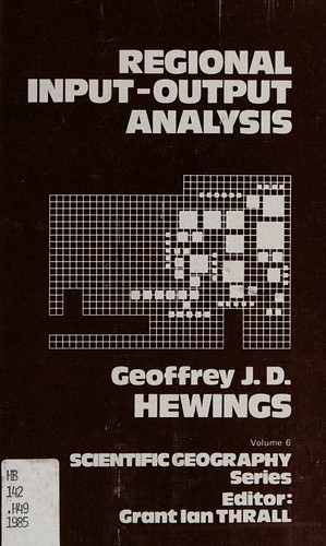Regional input-output analysis
