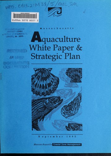 Massachusetts aquaculture white paper & strategic plan.