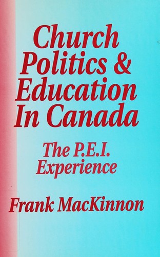 Church politics and education in Canada