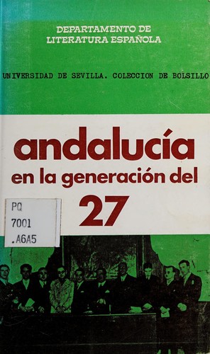 Andalucía en la Generación del 27
