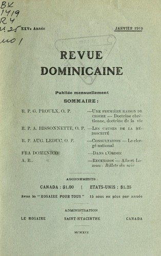 Revue dominicaine