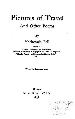 Pictures of Travel and Other Poems