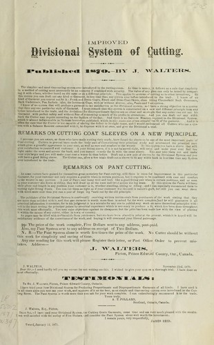 Improved divisional system of cutting