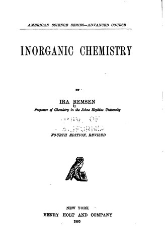 Inorganic Chemistry