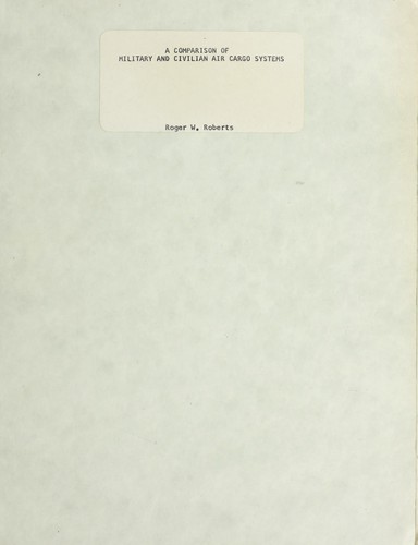 A comparison of military and civilian air cargo systems