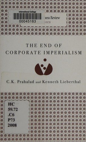 The end of corporate imperialism