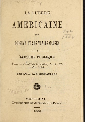 La guerre américaine