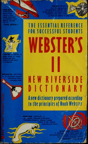 Websters Ii/ya