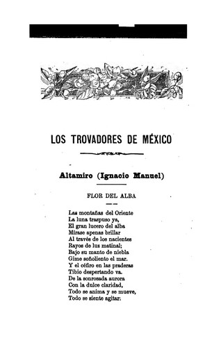 Los trovadores de México: Poesías líricas de autores contemporáneos