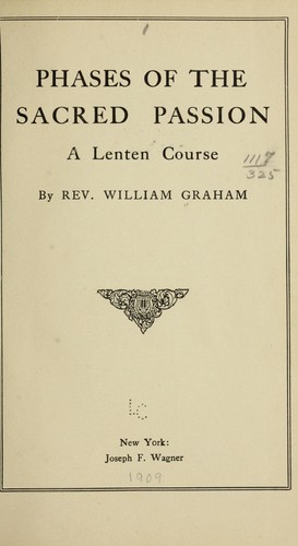 Phases of the sacred passion