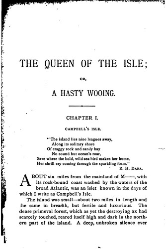 The Queen of the Isle: A Novel