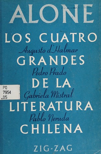 Los cuatro grandes de la literatura chilena durante el siglo 20