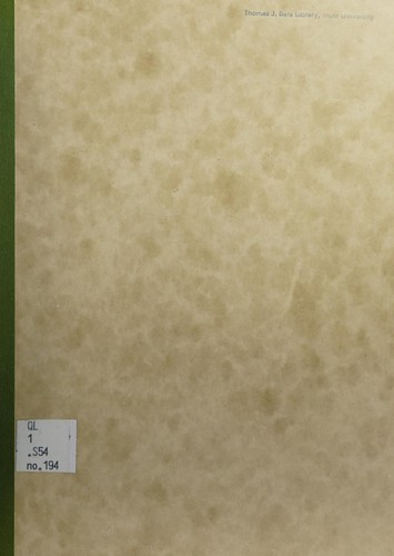 The false spider mites of northwestern and north central Mexico (Acarina, Tenuipalpidae)