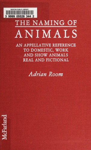 The naming of animals