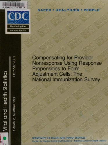 Compensating for Provider Nonresponse Using Response Propensities to Form Adjustment Cells