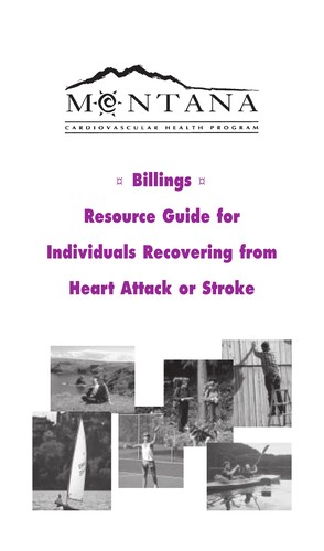Billings resource guide for individuals recovering from heart attack or stroke