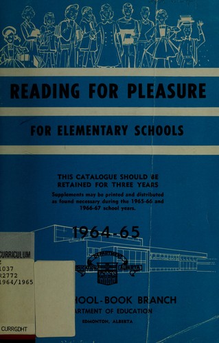 Reading for pleasure for elementary schools in the province of Alberta