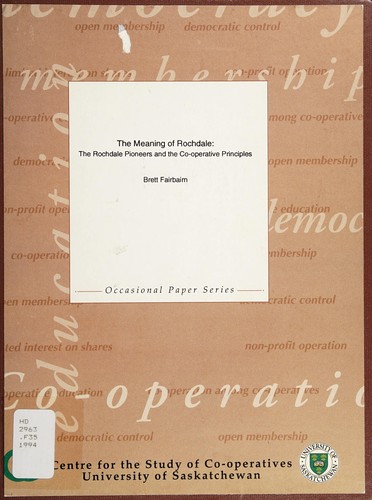 The meaning of Rochdale