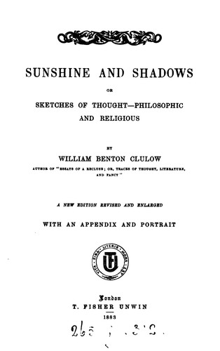 SUNSHINE AND SHADOWS