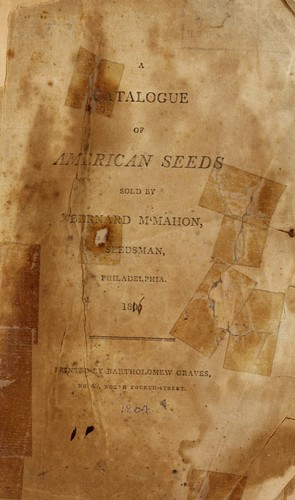 A catalogue of American seeds