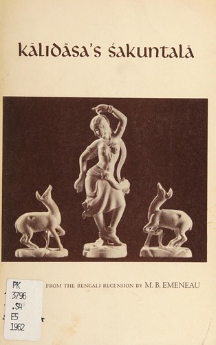 Abhijn̄āna-Sakuntala.