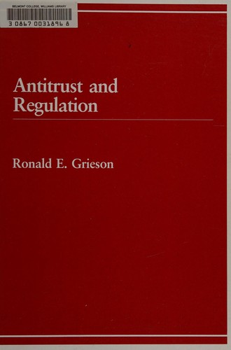 Antitrust and regulation