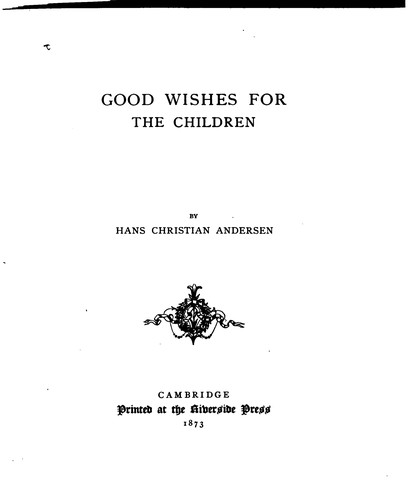Good Wishes for the Children