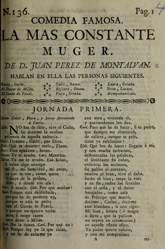 La mas constante muger