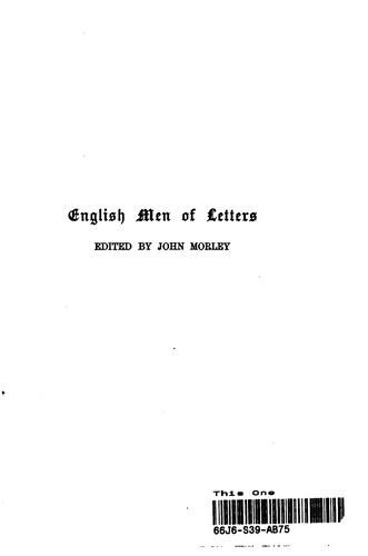 ENGLISH MEN OF LETTERS