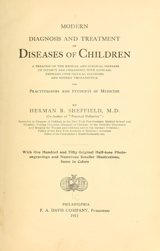 Modern diagnosis and treatment of diseases of children