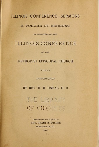 Illinois conference--sermons