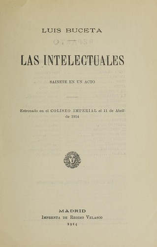 Los intelectuales
