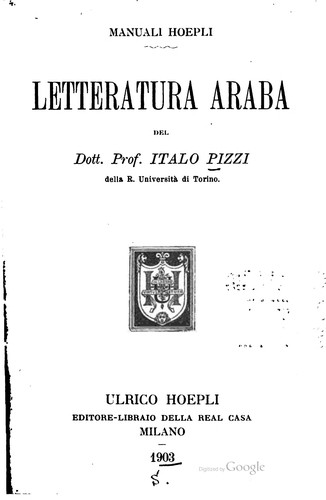 Letteratura araba