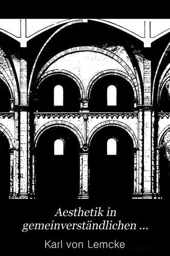 Aesthetik in gemeinverständlichen Vorträgen