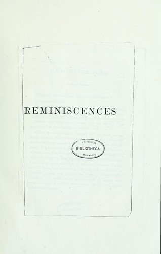 Réminiscences