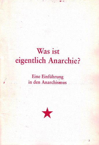 Was ist eigentlich Anarchie?
