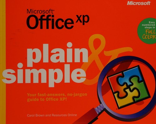 Microsoft Office XP plain & simple