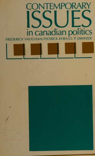 Contemporary issues in Canadian politics