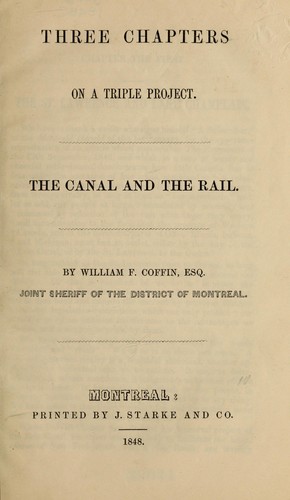 Three chapters on a triple project