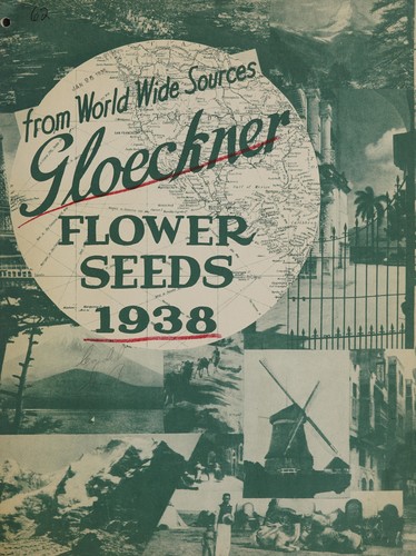 From world wide sources, Gloeckner flower seeds, 1938
