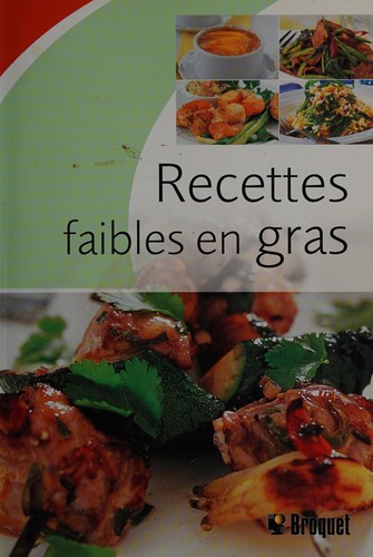 Recettes faibles en gras