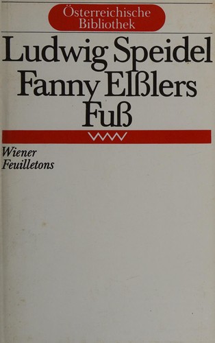 Fanny Elsslers Fuss