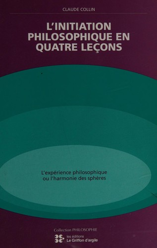 L'initiation philosophique en quatre leçons