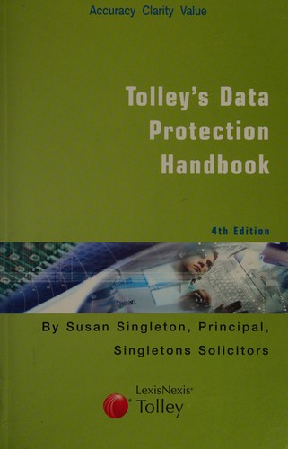 Tolley's data protection handbook