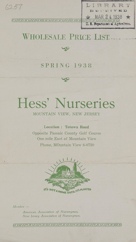 Wholesale price list