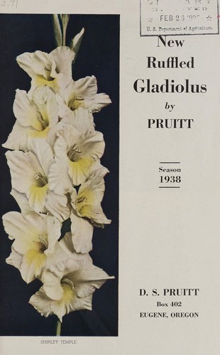 New ruffled gladiolus by Pruitt