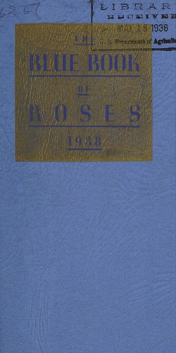 The blue book of roses, 1938